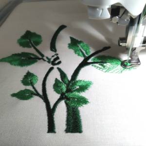 Maschinen Stickdatei - Rose 12-14x18cm Bild 9