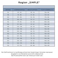 Schnittmuster T-Shirt Raglan 
