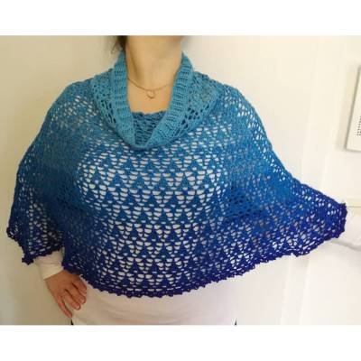 Häkel Poncho Arwen