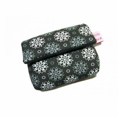 Kameratasche Flower Circle 2 schwarz Tasche für Digicam Digitalkamera Kompakt Kamera