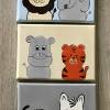 Dreiteiliges Bild "Zootiere"  fürs Kinderzimmer Wandbild Tiere Bild 3