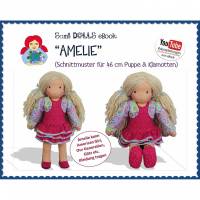 46 cm Puppenschnitt ‘Amelie’ (gleiche Proportionen wie American Girl) Puppe selber machen • Schnitt & Anleitung PDF | Sami Dolls eBooks Bild 1