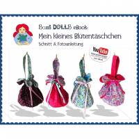 Blütentäschchen kleine Tasche • Schnitt & Anleitung PDF | Sami Dolls eBooks Bild 1
