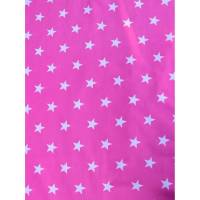 Baumwollstoff Big Stars pink, Webware Sterne Bild 1