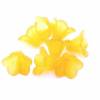 20 Blumenperlen Glockenblumen lucite 14 x 10 mm - Farbwahl Bild 3