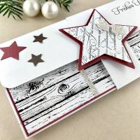 Gutscheinverpackung für Weihnachten rustikal Wunscherfüller Geldgeschenk Advent Bild 4