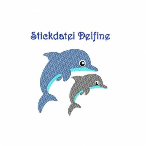 Stickdatei, Delfin