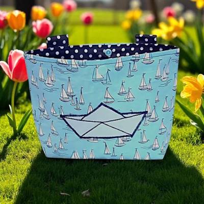 Lenkertasche für Fahrrad, Dreirad, Laufrad "Schiff"