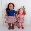 Puppenrock für 34 und 46 cm Puppen (Wellie Wishers und American Girl Doll) • Schnitt & Anleitung PDF | Sami Dolls eBooks Bild 2