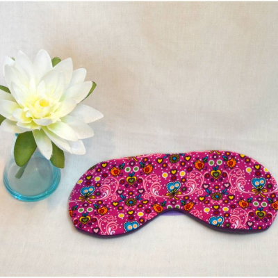 Schlafmaske Schlafbrille herzig