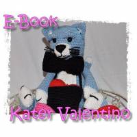 E-Book - Häkelanleitung - Kater Valentino - Katze  - Amigurumi Bild 1