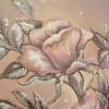 Acrylgemälde WINTERROSE - Rose Blume Kunst Malerei Blüten Rosenbild beglittert 60cmx60cm Bild 6