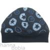 Mütze, Bündchenmütze, Kopfumfang 44-46 cm, Sterne auf blau Bild 2