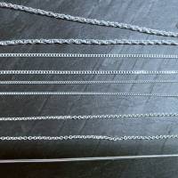Kette Collier aus 925 Silber in verschiedenen Längen und Mustern Bild 4