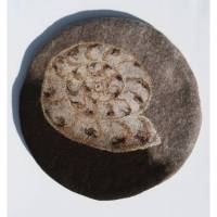 Sitzkissen - Ammonit Filzkissen Bild 1