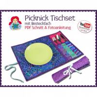 Picknick Tischset • Schnitt & Anleitung PDF | Sami Dolls eBooks Bild 1