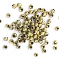 Perlen rund bronziert 2,4 mm / 3,2 mm Bild 1