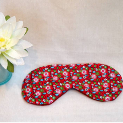 Schlafmaske Schlafbrille Tulpe