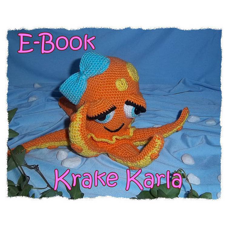 E-Book - Häkelanleitung - Krake Karla - Octopus - Amigurumi Bild 1