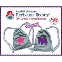 Turnbeutel 'Becstar' • Schnitt & Anleitung PDF | Sami Dolls eBooks Bild 1