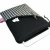 eReader eBook Reader Tablet Tasche Hahnentritt schwarz weiß, personalisierbar, Maßanfertigung bis max. 10,9 Zoll, z.B. für Tolino Vision 4HD, iPad 9,7" Bild 2