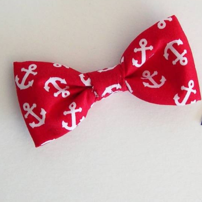 Fliege Anker, Fliege handgenäht aus Stoff, verstellbar, Fliege gemustert, Kinderfliege, Herrenfliege, Wunschfarbe, Wunschmuster