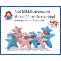 Sami Sternenkind in 2 Größen • Schnitt & Anleitung PDF | Sami Dolls eBooks Bild 1