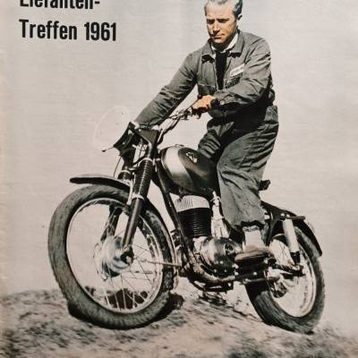 Das Motorrad -  Nr.2 -   21. Januar 1961    -  Elefanten-Treffen 1961 