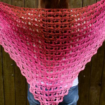 Häkelanleitung Dreieckstuch 