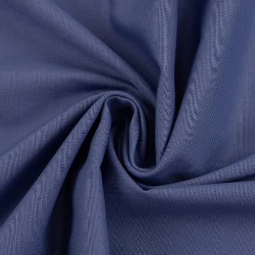 Baumwollstoff - Uni - rauchblau - 8,00 EUR/m - 100% Baumwolle - Heide - Swafing - Patchwork - Quilting - Solids