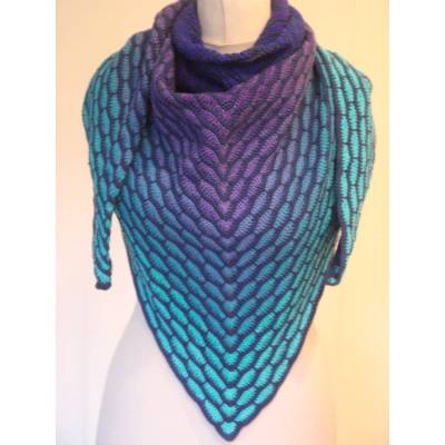 Häkelanleitung Dreieckstuch 