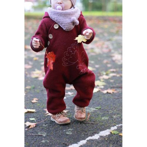Oskar - Papierschnittmuster - Overall/Jacke - Baby - rosarosa