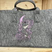 Stickdatei - Zeit hat nur die Ewigkeit - 3 Größen Sanduhr Bild 2