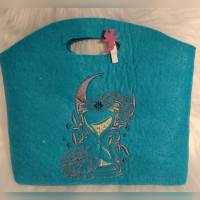 Stickdatei - Zeit hat nur die Ewigkeit - 3 Größen Sanduhr Bild 9