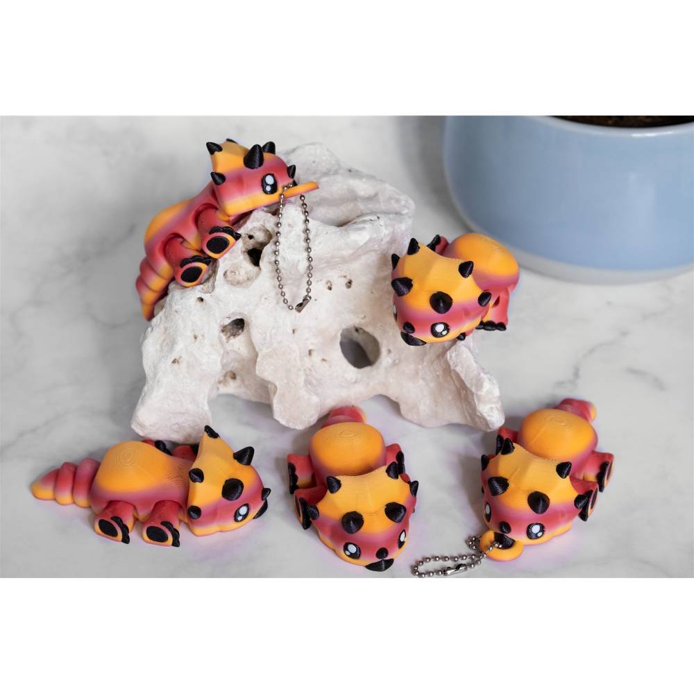 3 Stück Dinosaurier-Ei Quetschspielzeug - Antistress Spielzeug Für Kinder & Erwachsene