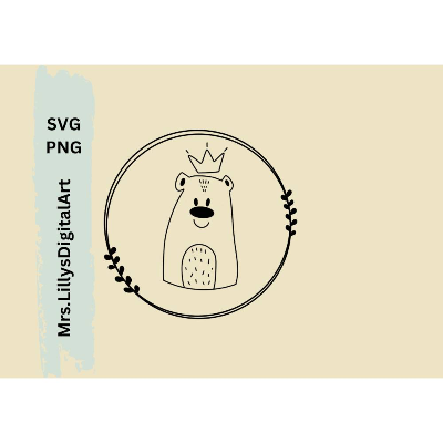 Plotterdatei-Bär-Digitale Datei-Sofort Download-SVG und PNG- Digitaler Download -Geschenkidee