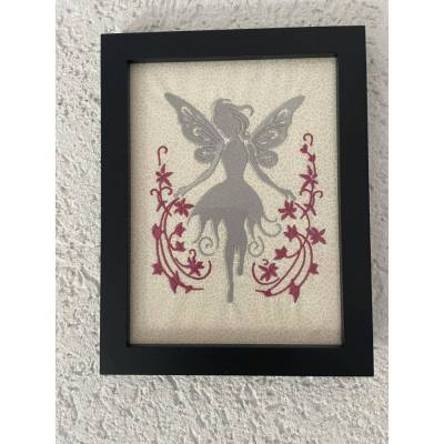 Stickdatei - Fee Flora - Fantasy - 2 Größen