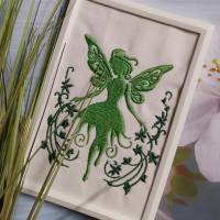 Stickdatei - Fee Flora - Fantasy - 2 Größen Bild 8