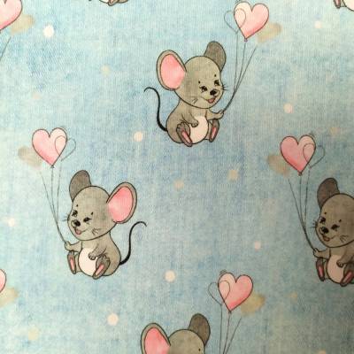 Reststück Mäuschen-Jersey 0,7m