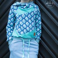 Ebook PDF Schnittmuster Kinder Hoodie/Hoodiekleid mini JULIETA 86/92-158/164 Bild 8
