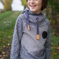 Ebook PDF Schnittmuster Kinder Hoodie/Hoodiekleid mini JULIETA 86/92-158/164 Bild 9