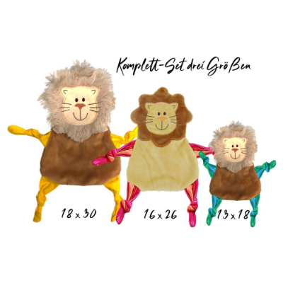 Stickdatei Löwe Kuscheltuch ITH drei Größen, Schmusetuch, Kuscheltier, Schnuffeltuch