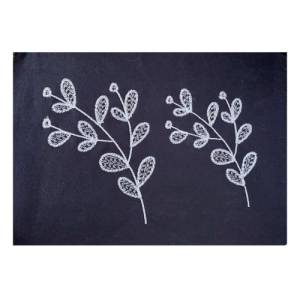 Stickdatei Spitzenblume, Spitzenimitation in drei Größen Bild 4