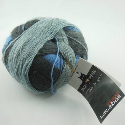 Schoppel Laceball 100: wunderschönes Lacegarn in der Farbe Rauchzeichen