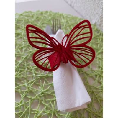 Handgefertigte Serviettenringe aus Filz – Wärme und Stil für deinen Tisch