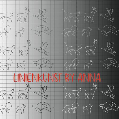 Annas Single Line und Plott Tiere like Picasso