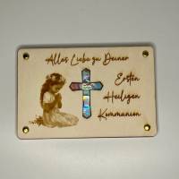 Elegante Geldgeschenkkarte zur Kommunion – Ein besonderes Geschenk für den großen Tag!  SVG, JPG, PNG Datei Bild 3