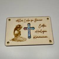 Elegante Geldgeschenkkarte zur Kommunion – Ein besonderes Geschenk für den großen Tag!  SVG, JPG, PNG Datei Bild 5