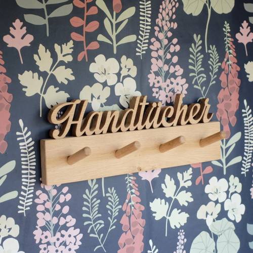 Hakenleiste „Handtücher“ Einzelstück OLIVERASHOP