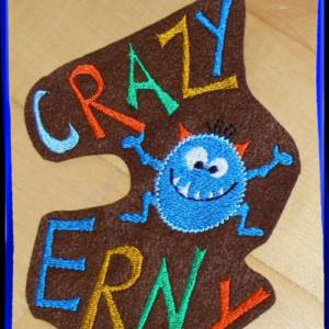 Stickdatei Crayzy Erny, Skelett, Monster Bild 5